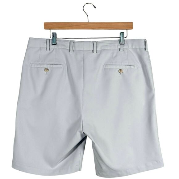 Peter Millar Golf Shorts | Classic Fit | Gray Performance Pickleball Preppy | 36 - Picture 3 of 8